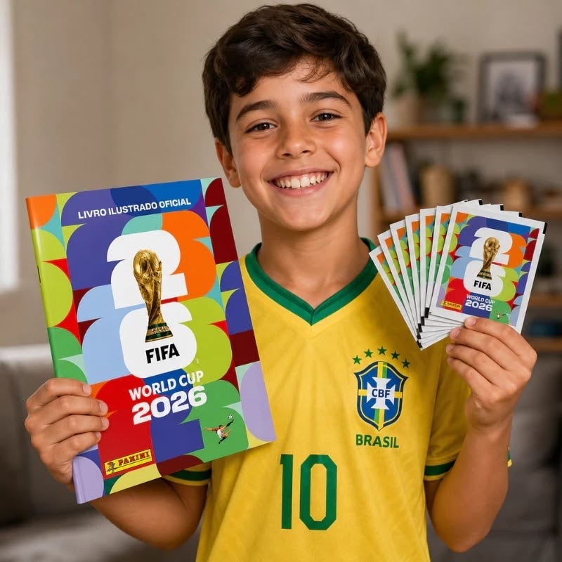 Figurinhas Copa 2026 impressas